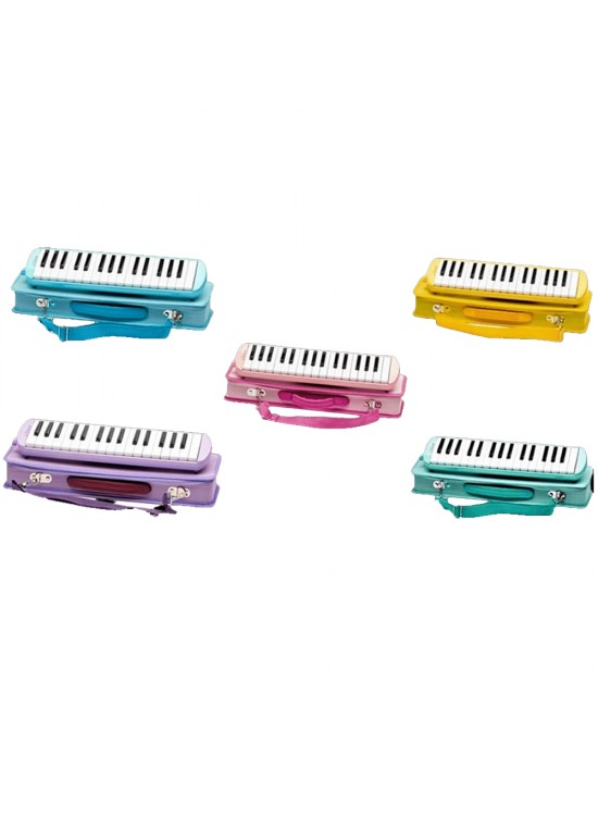 Lino Melodika 32 Tuşlu Özel Çantalı Pastel Karışık Lino Melodika 32 Tuşlu Özel Çantalı Pastel Karışık