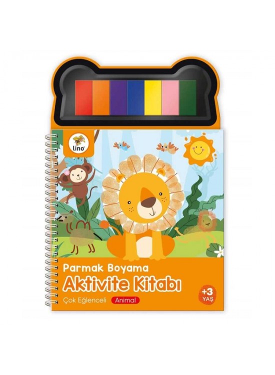 Lino Parmak Boyama Aktivite Kitabı Anımal Lp-600 Lino Parmak Boyama Aktivite Kitabı Anımal Lp-600