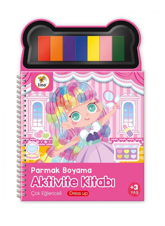 Lino Parmak Boyama Aktivite Kitabı Dress Up Lp-602 Lino Parmak Boyama Aktivite Kitabı Dress Up Lp-602