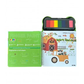 Lino Parmak Boyama Aktivite Kitabı Farm Lp-601