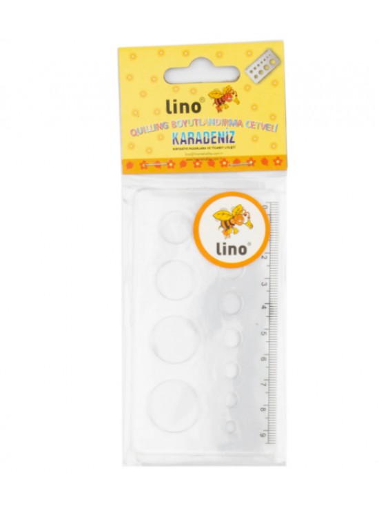 Lino Quilling Boyutlandrma Cetveli 21x10 15QT-14B