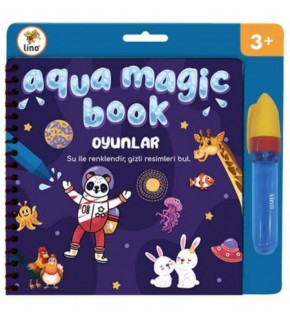 Lino Sihirli Boyama Kitabı Aqua Magic Book Oyunlar TFL-1002