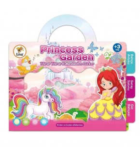 Lino Tekrar Tekrar Kullanılabilen Stıcker Prıncess Garden LS-301