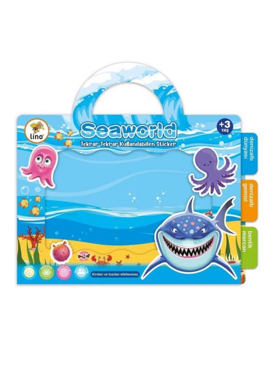 Lino Tekrar Tekrar Kullanılabilen Stıcker Seaworld LS-300 Lino Tekrar Tekrar Kullanılabilen Stıcker Seaworld LS-300