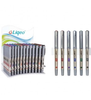 Liqeo Athens Roller Kalem 0.7 MM 144 LÜ Stand R-5004R07-144