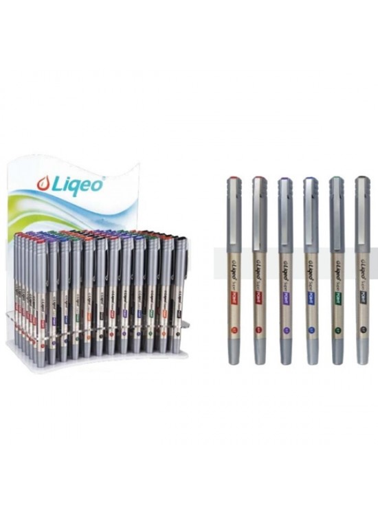 Liqeo Athens Roller Kalem 0.7 MM 144 LÜ Stand R-5004R07-144 Liqeo Athens Roller Kalem 0.7 MM 144 LÜ Stand R-5004R07-144