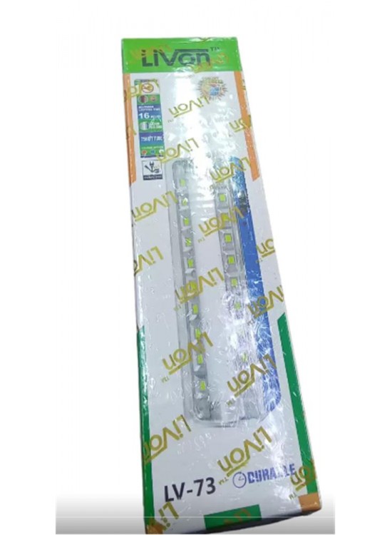 Livon Lv-73 6W Şarjlı Işıldak Güneş Enerjili