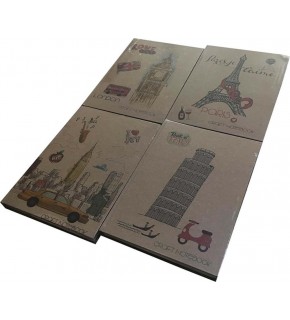 Liz Defter Kraft Kapak Seperatörlü 144 YP 20x28