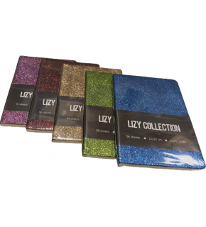 Liz Defter Sim Kapaklı Çizgili 96 YP 14x20 Ivory