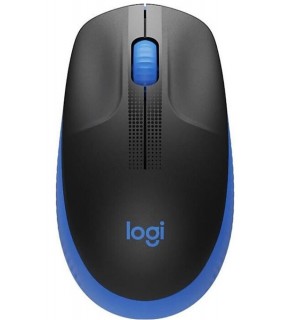 Logitech 910-005909 M191 Mavi Büyük Boy Kablosuz Mouse Optik 1000 Dpı Buton