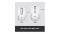 Logitech 910-006238 M650 L Signature Kablosuz Beyaz El Tam Boyutlu Mouse Logitech 910-006238 M650 L Signature Kablosuz Beyaz El Tam Boyutlu Mouse
