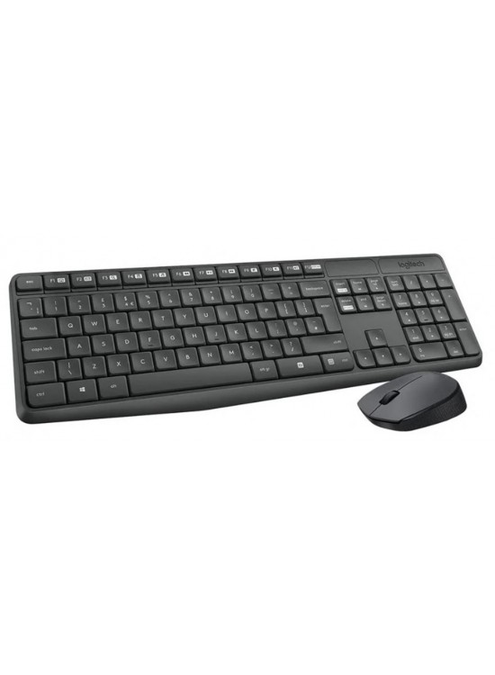 Logitech 920-007931 MK235 İngilizce Kablosuz Klavye & Mouse Seti Logitech 920-007931 MK235 İngilizce Kablosuz Klavye & Mouse Seti
