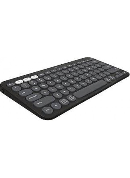 Logitech 920-011859 K380S Pebble Keys 2 Bluetooth Siyah Klavye