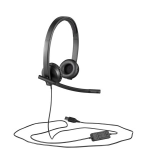 Logitech 981-000575 H570E Stereo Usb Çift Taraflı Headset Mikrofonlu  Kulaklık