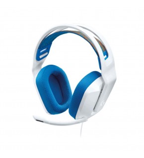 Logitech 981-001018 G335 Beyaz Mavi Mikrofonlu Gaming (Oyuncu) Kulaklık