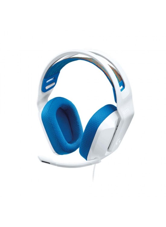 Logitech 981-001018 G335 Beyaz Mavi Mikrofonlu Gaming (Oyuncu) Kulaklık