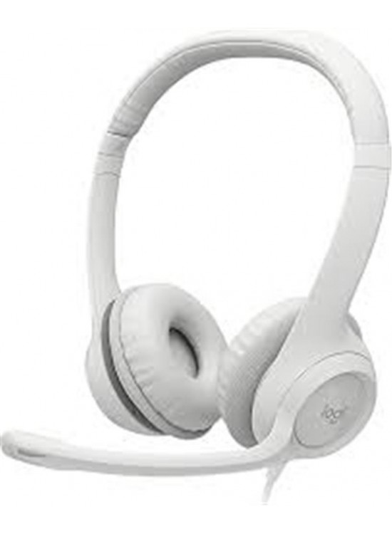 Logitech 981-001286 H390 Beyaz Usb Mikrofonlu Kulaklık