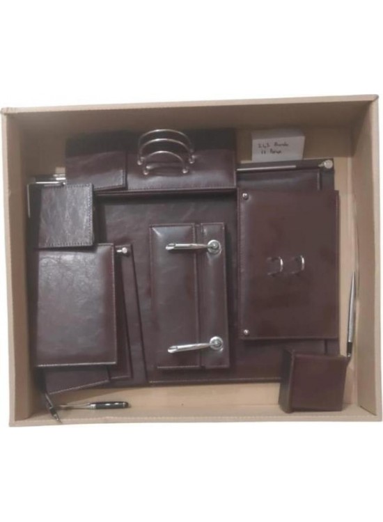 Logon Aras 8 Parça Suni Deri Bordo W965 Logon Aras 8 Parça Suni Deri Bordo W965