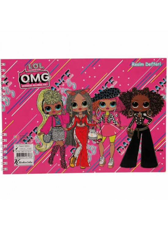 Lol Omg Resim Defteri 17x25 15 YP 300115-79 (1 Adet) Lol Omg Resim Defteri 17x25 15 YP 300115-79 (1 Adet)