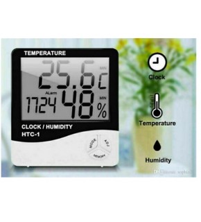 Lotus LTS-3273 Clock  Dijital Nem ve Sıcaklık Ölçer Saat