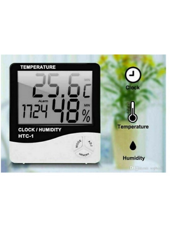 Lotus LTS-3273 Clock  Dijital Nem ve Sıcaklık Ölçer Saat