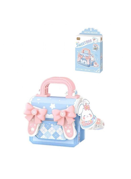 Loz Block Oyuncak Mavi Çanta 330 Parça