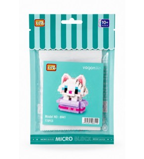 Loz Blok Oyuncak Kedi 170 Parça Mini Poşet Lz-8641