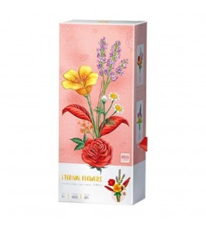 Loz Ebedi Çiçekler Kırmızı 574 Parça Block Oyuncak