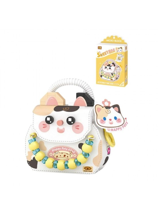 Loz Kedi Figürlü Meyve Çantası 360 Parça Oyuncak