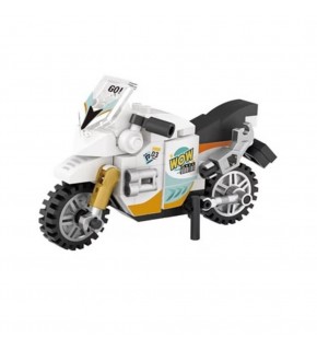 Loz Motorsiklet 120 Parça Block Oyuncak-mini Poşet (1 Adet)