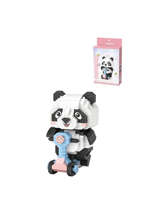 Loz Panda Scooter 320 Parça Block Oyuncak
