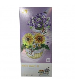 Loz Saksıda Çiçekler 534 Parça Block Oyuncak