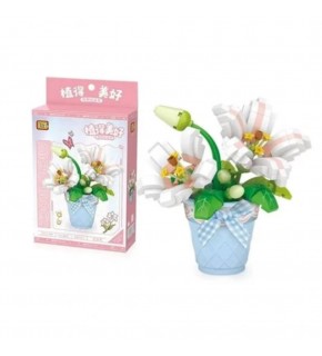 Loz Saksılı Zambak 240 Parça Block Oyuncak