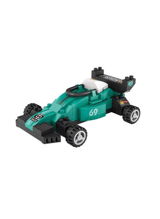 Loz Yarış Arabası 130 Parça Block Oyuncak-mini Poş (1 Adet)