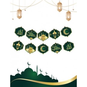 Lüks Banner Ramazan Varaklı 10 Parça