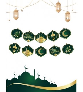 Lüks Banner Ramazan Varaklı 10 Parça