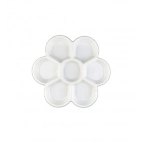 Lutart Porselen Çiçek Palet 7 Godeli LP-464