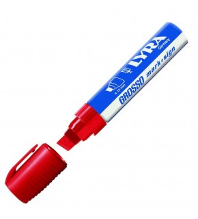 Lyra Markör Permanent Grosso Jumbo 4-12 MM Kırmızı 4030017 (1 Adet)