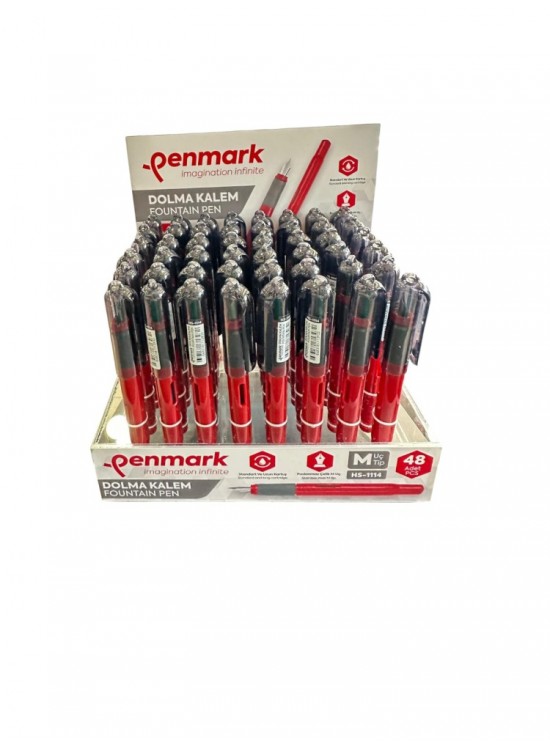 Penmark M-uç Dolma Kalem Tüplü 48 Li Stand