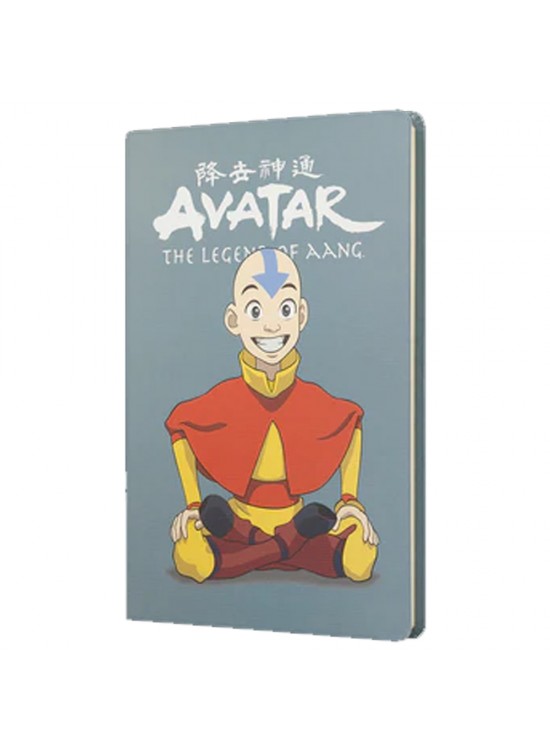 Mabbels Sert Kapak Butik Defter Avatar Aang Gri 80 YP 15x21 DFT-388098