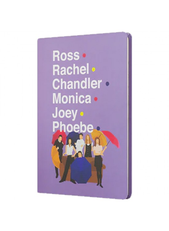 Mabbels Sert Kapak Butik Defter Friends Central Perk Karakter İsmi Lila 80 YP 15x21 DFT-388005