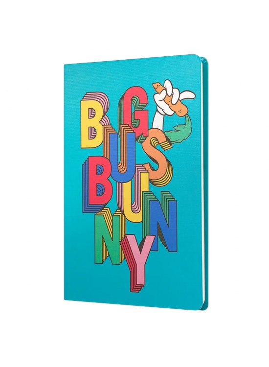 Mabbels Sert Kapak Butik Defter Looney Tunes Bug Bunny Mavi 80 YP 15x21 DFT-388098