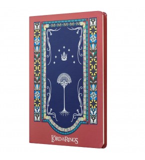 Mabbels Sert Kapak Butik Defter Lotr Maden Kapı Kırmızı 80 YP 15x21 DFT-388067