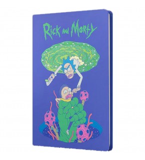 Mabbels Sert Kapak Butik Defter Rick And Morty Mor 80 YP 15x21 DFT-388081