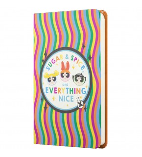 Mabbels Sert Kapak Mini Defter The Powerpuff Girls Everything Nice Turuncu 80 YP 9x14 DFT-388319