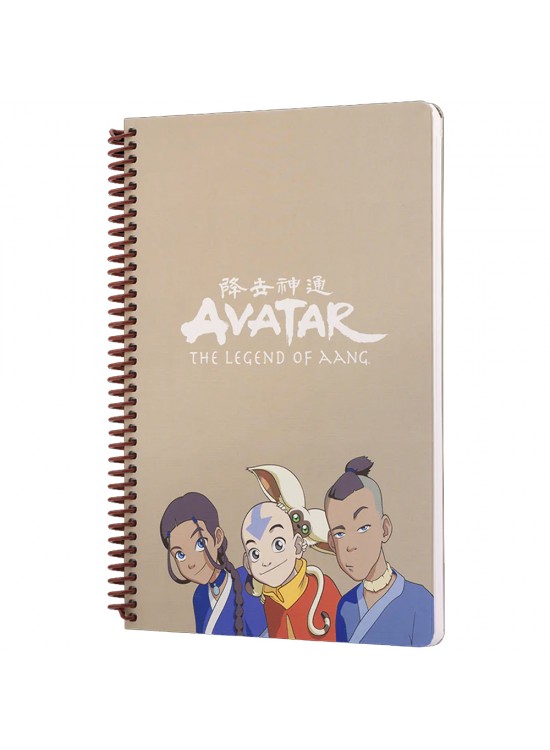 Mabbels Spiralli Defter Avatar Katara Sokka Aang Krem 80 YP 17x24 DFT-388623