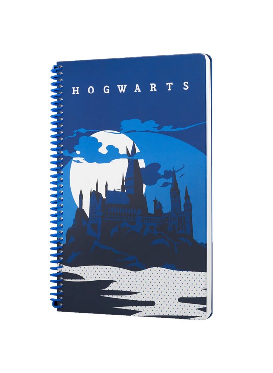 Mabbels Spiralli Defter Harry Potter Hogwarts Lacivert 80 YP 17x24 DFT-388425