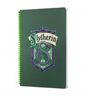Mabbels Spiralli Defter Harry Potter Slytherin Yeşil 80 YP 17x24 DFT-388579