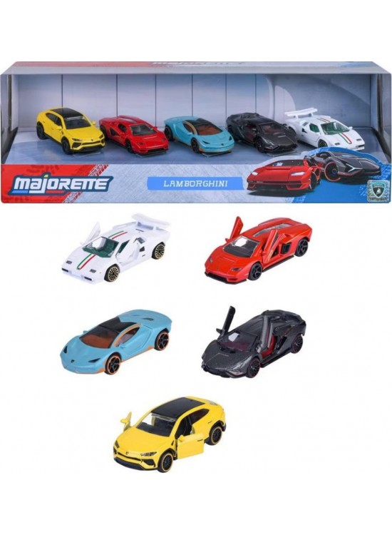 Majorette Lamborghini 5 Pieces Giftpack