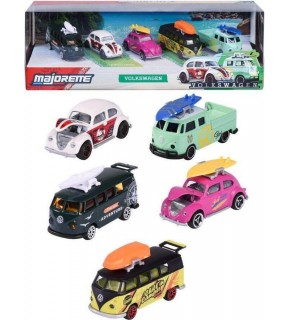 Majorette Volkswagen 5 Pieces Giftpack